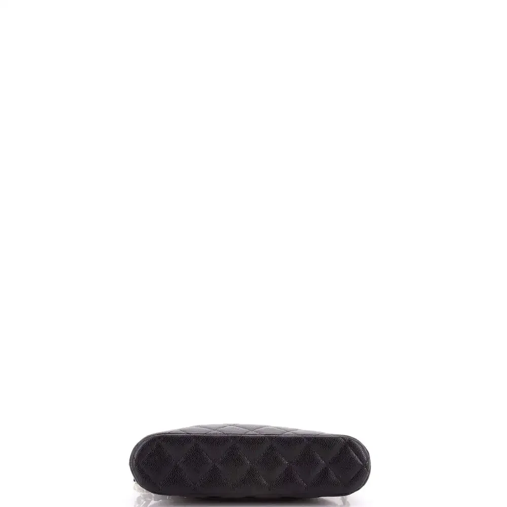 Chanel Cc Dome Zip Clutch With Chain #237532C41B - Picture 4 of 6